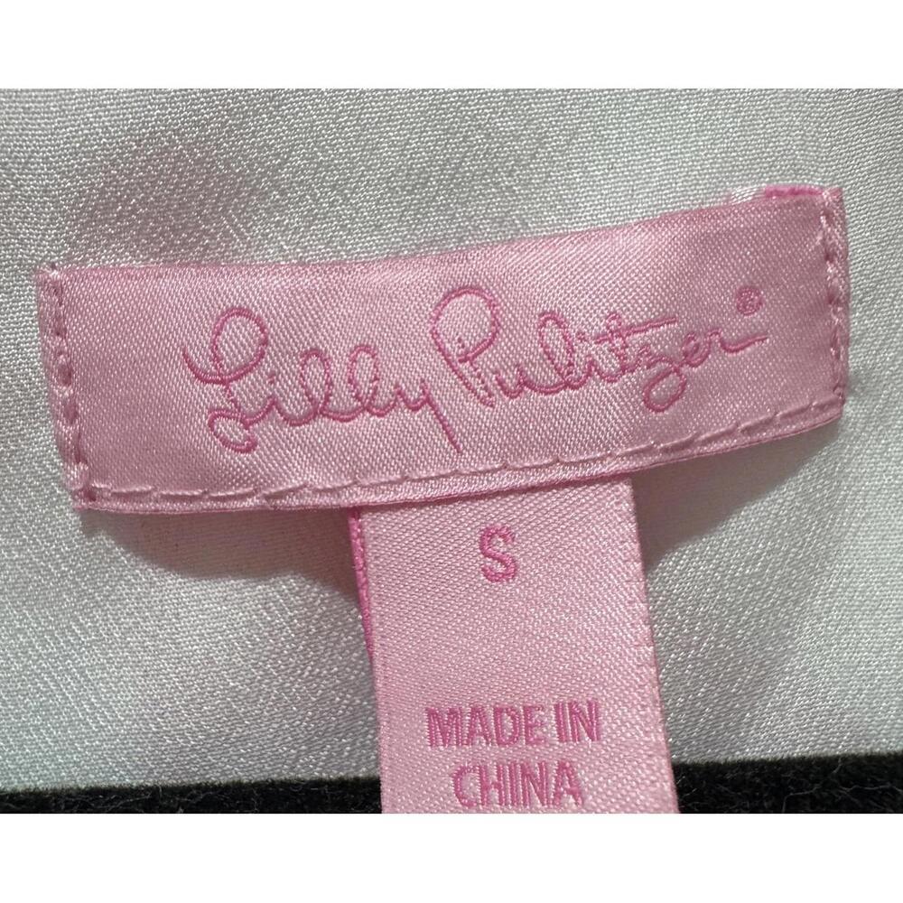 Lilly Pulitzer Julianna Tunic Dress Pink “Yacht and Sea” Print Size Small - Picture 7 of 7